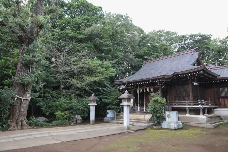 城山熊野神社 境内の様子