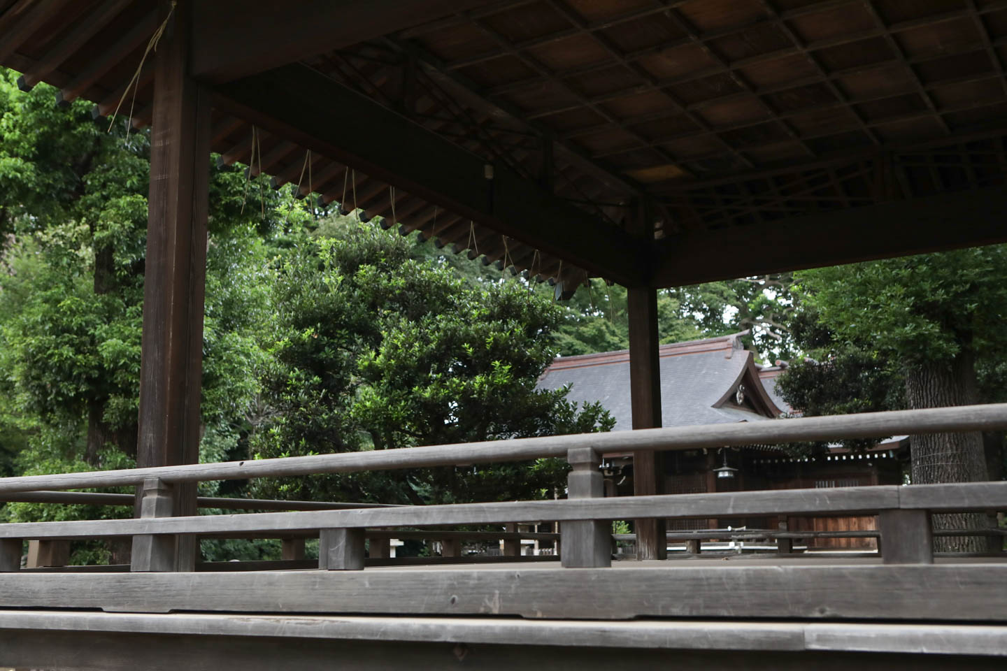 城山熊野神社 舞殿