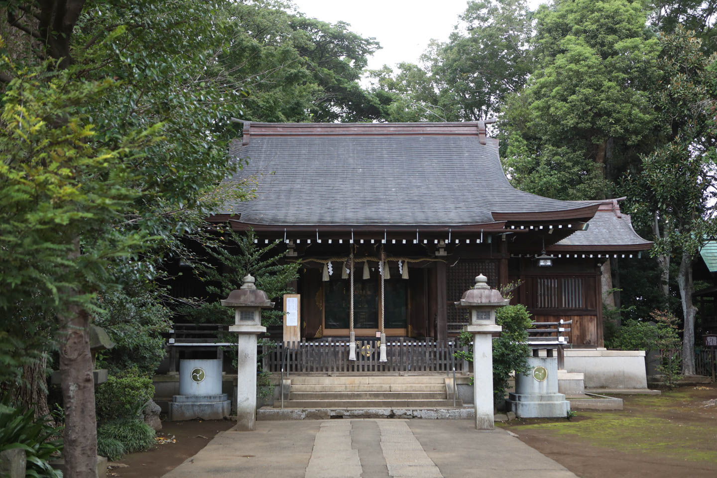 城山熊野神社 拝殿(本殿)