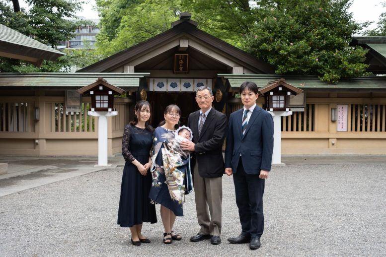 東郷神社 お宮参りフォト