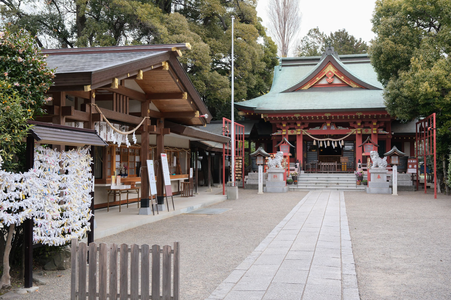 前川神社 境内の雰囲気