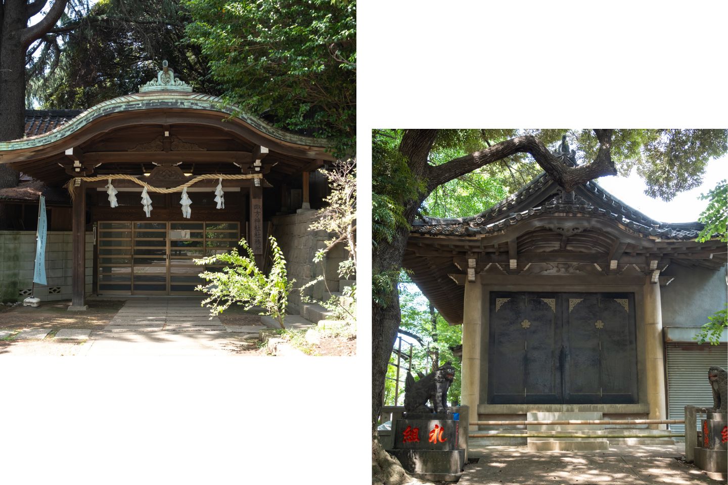 諏方神社 境内の雰囲気