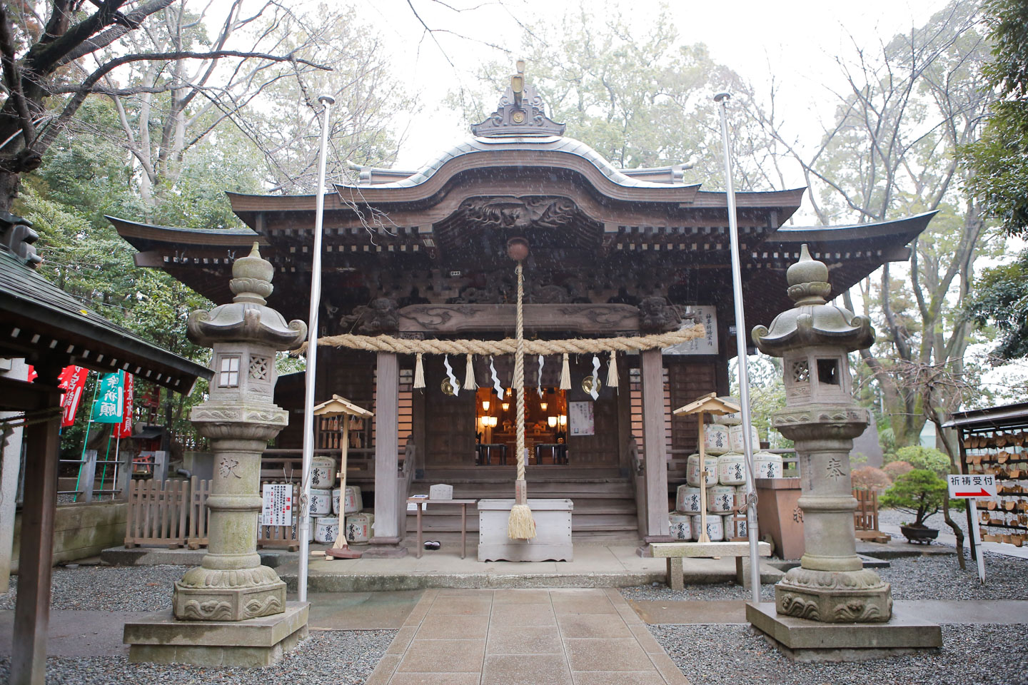 座間神社 本殿