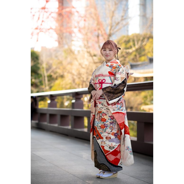 振袖 東京ロケーションフォト