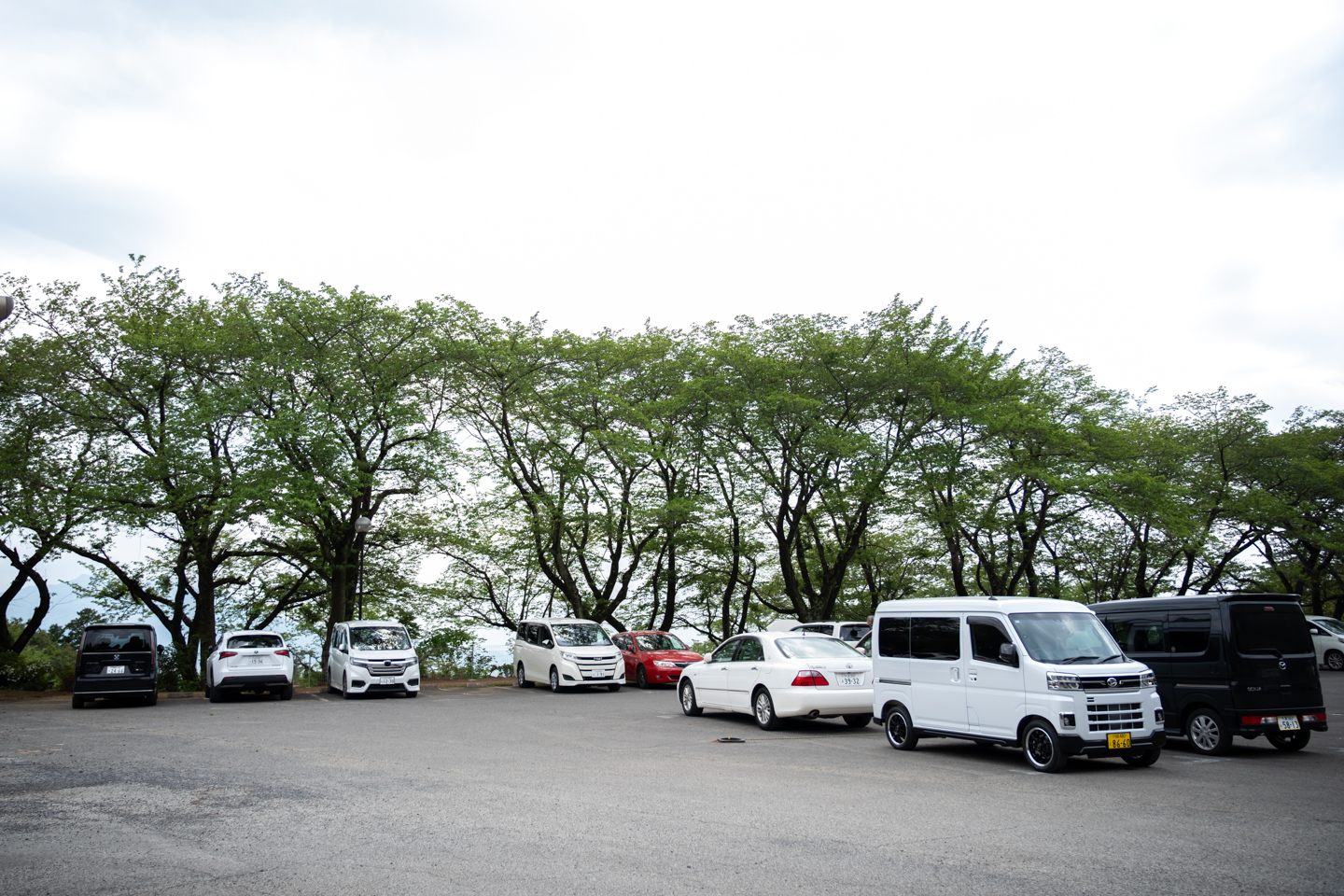 雨引山楽法寺(雨引観音) 駐車場
