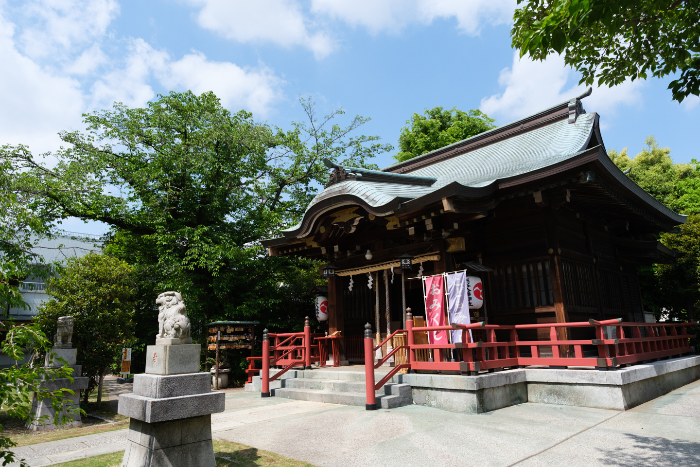 三谷八幡神社 拝殿