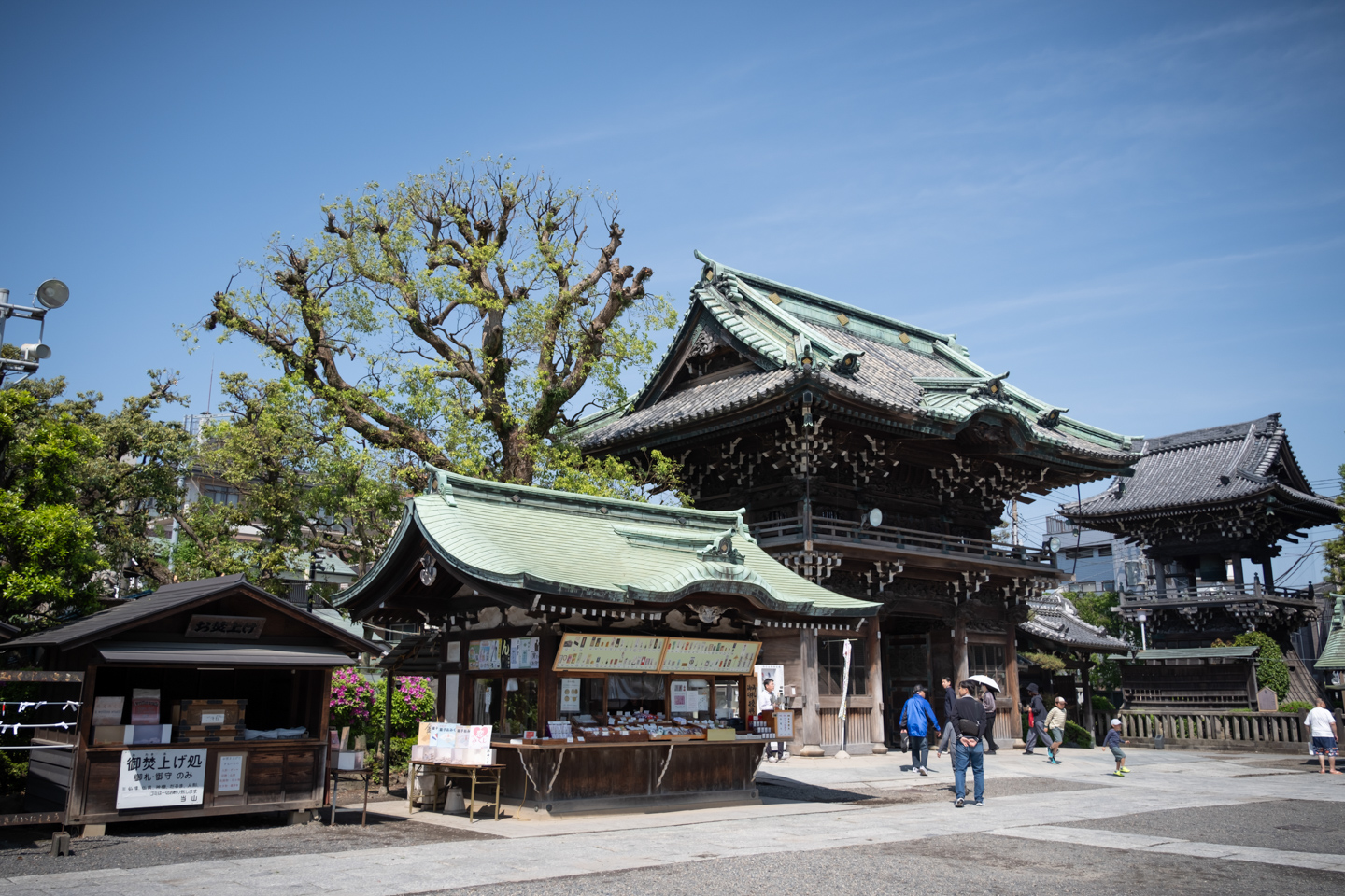 柴又帝釈天 境内の様子