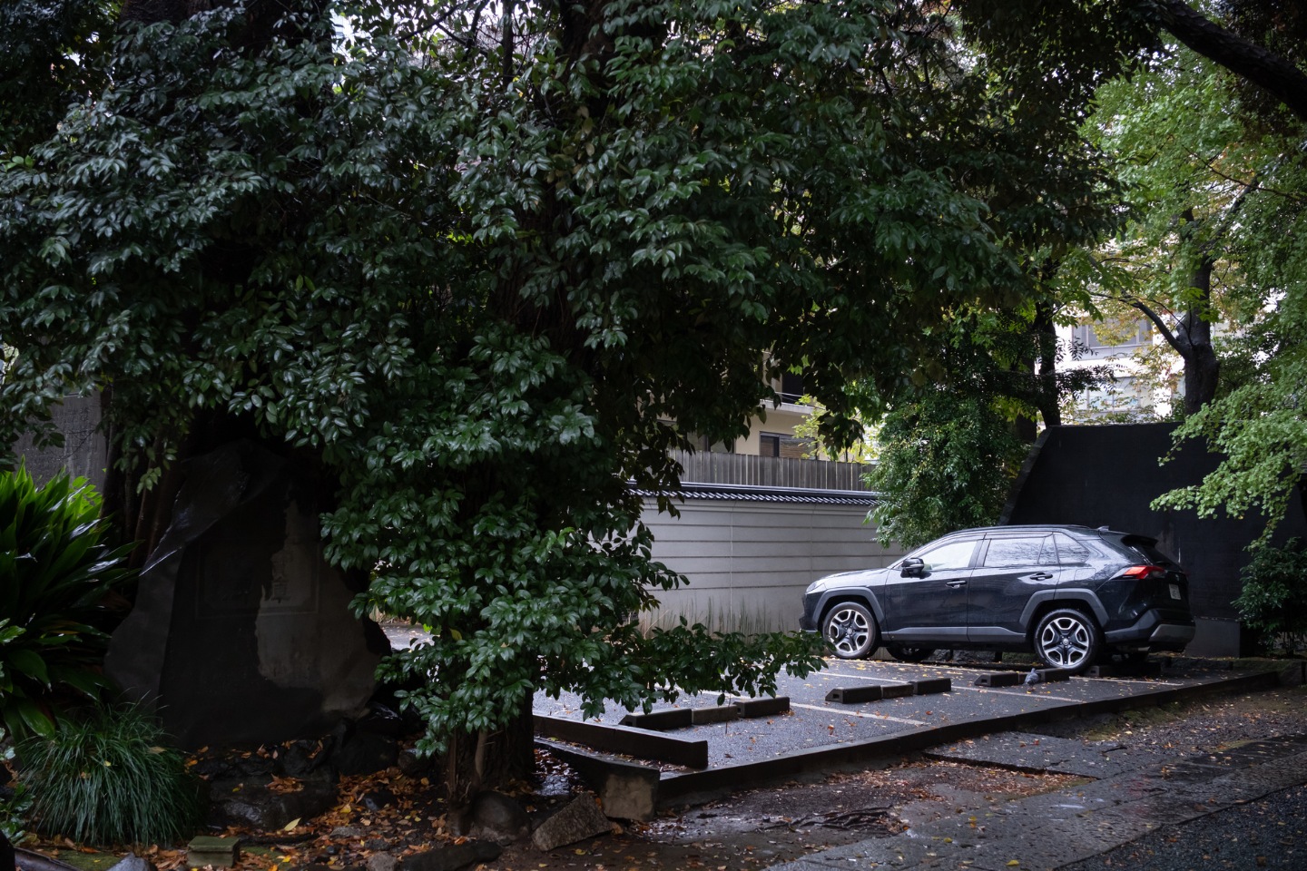 金王八幡宮 駐車スペース