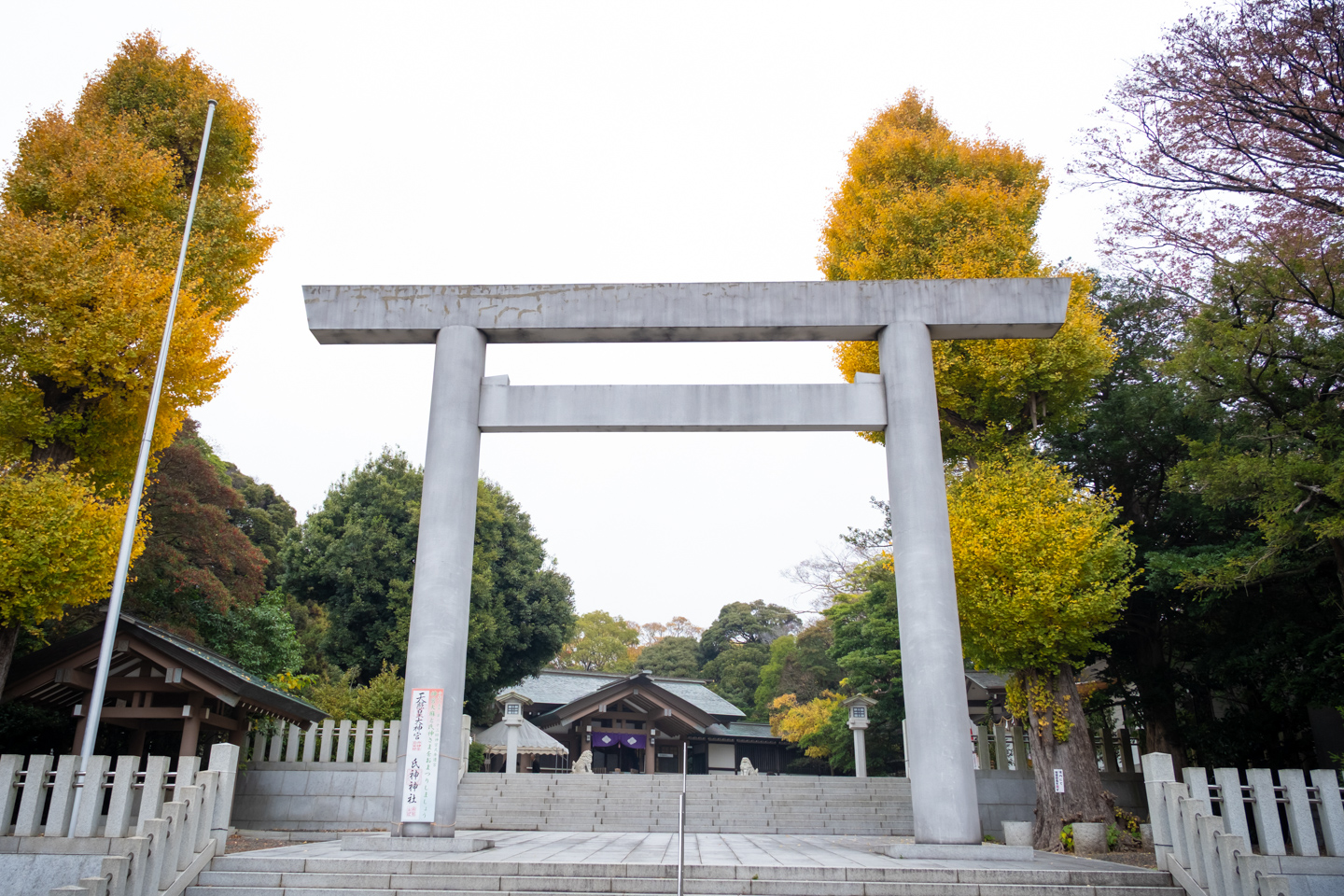 鵠沼皇大神宮　大鳥居